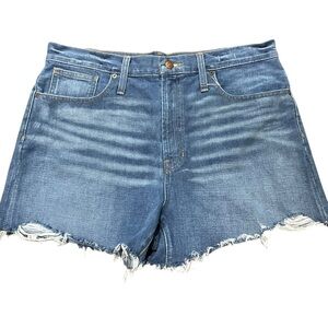 Madewell Perfect Jean Short Distressed Cut-Off Style Size 31